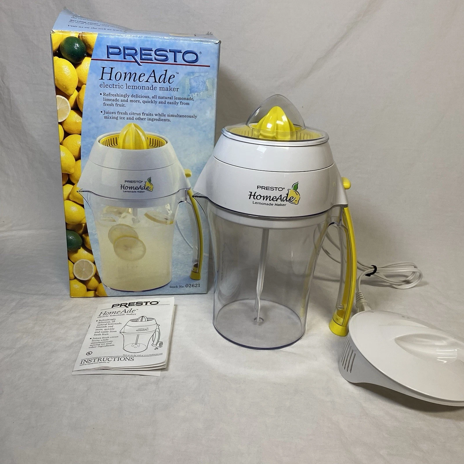 PRESTO HomeAde Electric Lemonade Maker 02621
