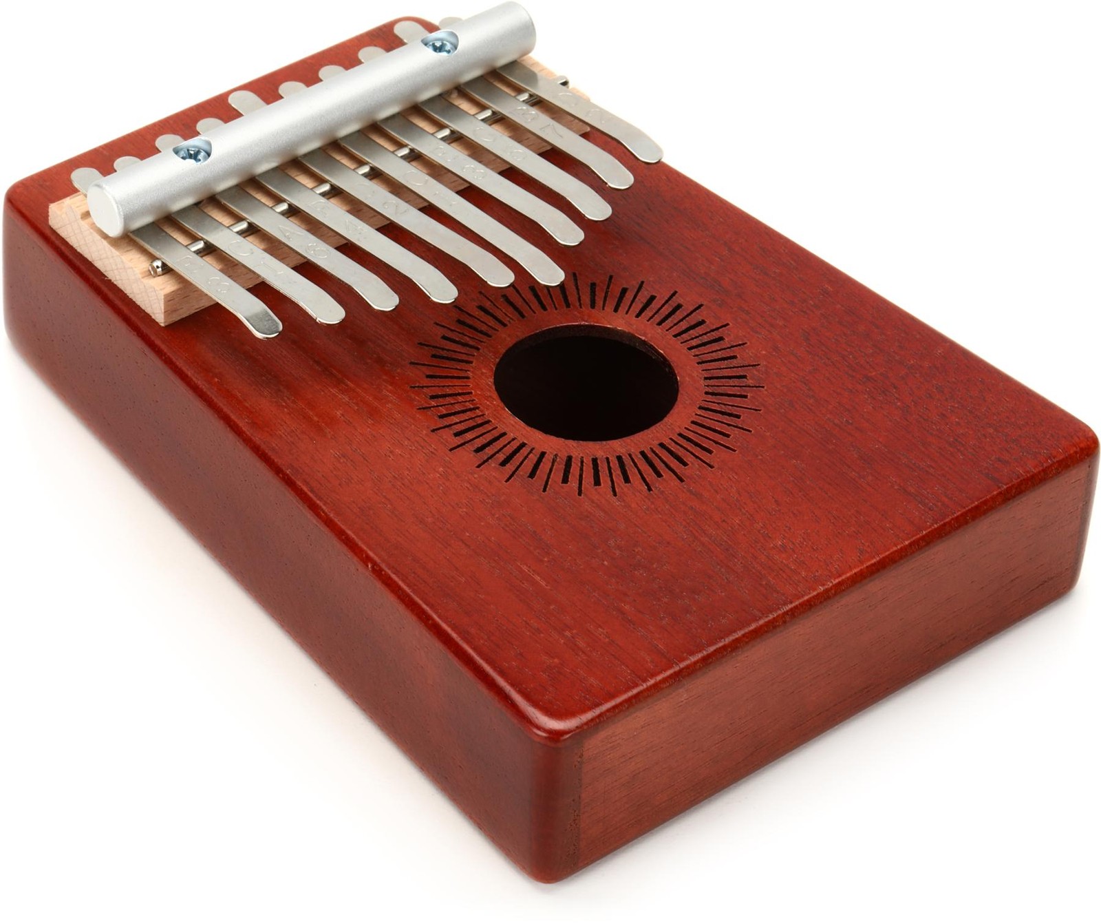 Sela SE242 Kalimba из красного дерева с отделкой в 10 тональностей - Красный 8790₽