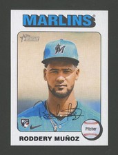 2024 Topps Heritage High #722 Roddery Munoz White Border