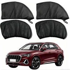 4PCS Car Window Sun Shade Cover, Breathable Mesh Car All Side Window Sunshade...