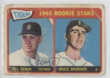 1965 Topps 1965 Rookie Stars Bill Roman Bruce Brubaker #493 uq5