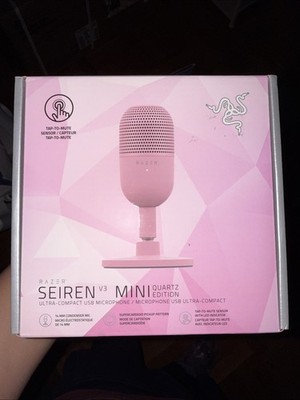 Razer Seiren V3 Mini Ultra Compact USB Microphone - Quartz Edition
