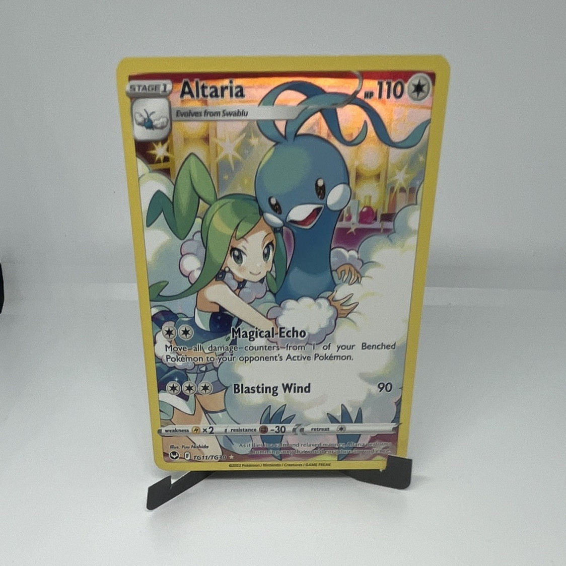 Pokemon TCG Altaria TG11/TG30 Silver Tempest Trainer Gallery Ultra Rare Holo
