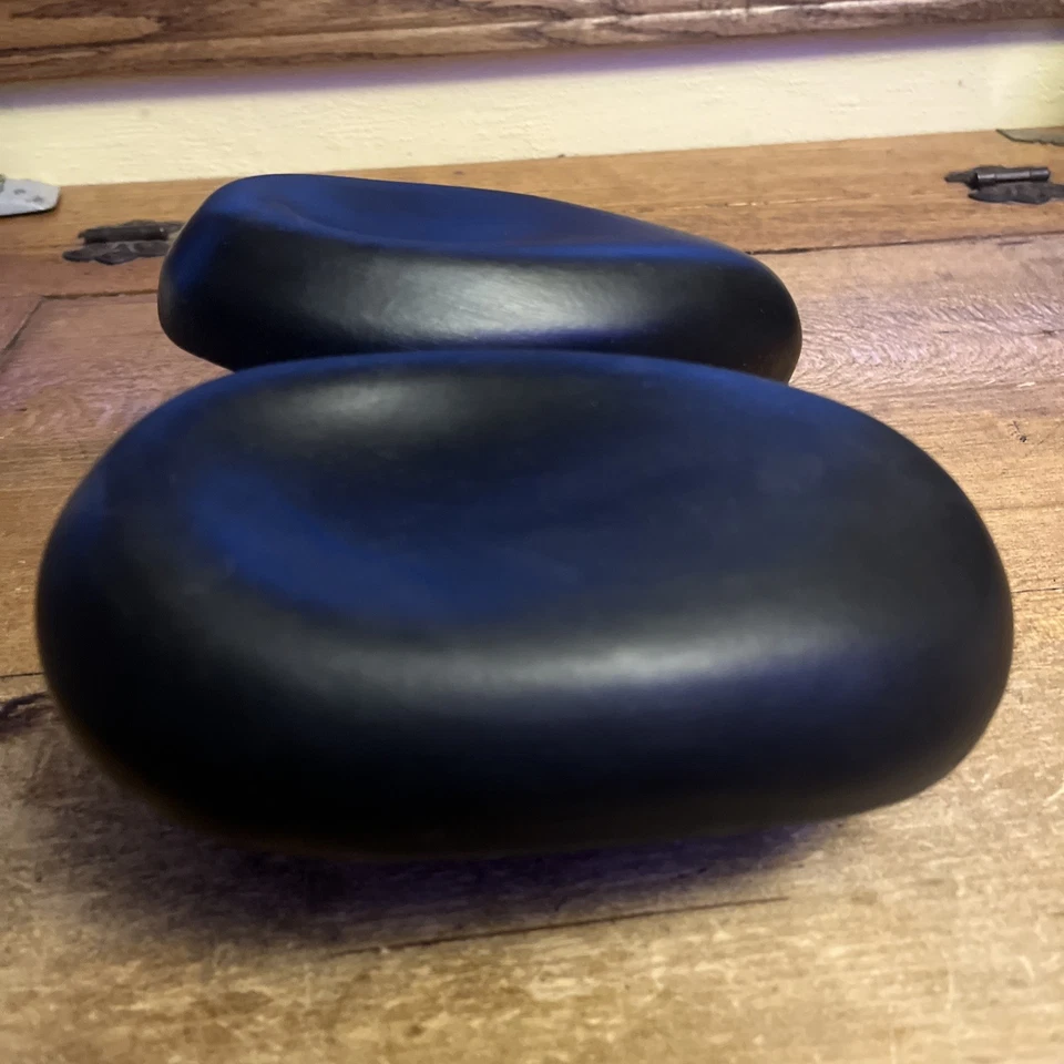 Sillín de bicicleta vintage sin nariz con entrenador de bicicleta estática necesidades adaptables Foto 4 de 4