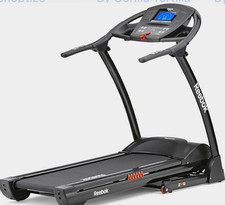 Reebok ZR9 Electric Treadmill, Electrically Powered Running Machine, Black