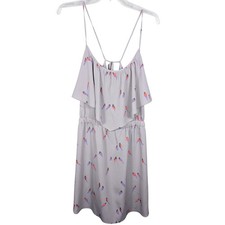 American Eagle Outfitters Women's Large Bird Print Tiered Cami Dress