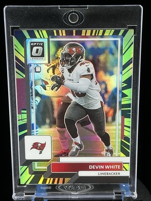 2022 Panini Donruss Optic Devin White Electricity Prizm /65 #187 Buccaneers