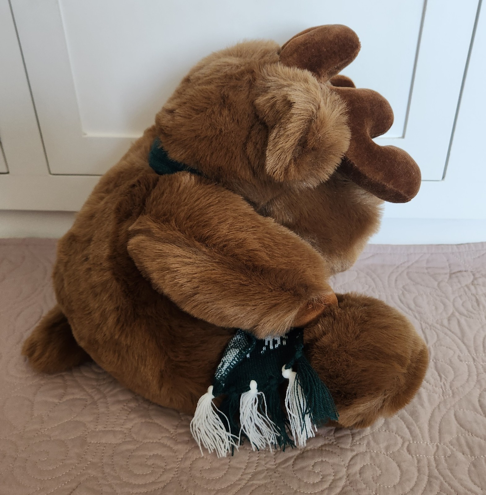 NWOT Vtg Bullocks PLUSH MOOSE 16" Northern Exposure 1990 TV Show Macy's