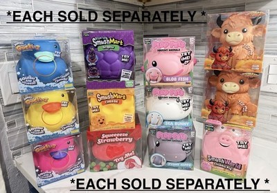 Viral TikTok Squishy Squeezy Toys (Each Sold Separately) *FAST SHIPPING*