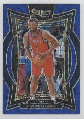 2024 Panini Select Concourse Blue Scope Prizm 228/249 Zion Williamson #28 0g65