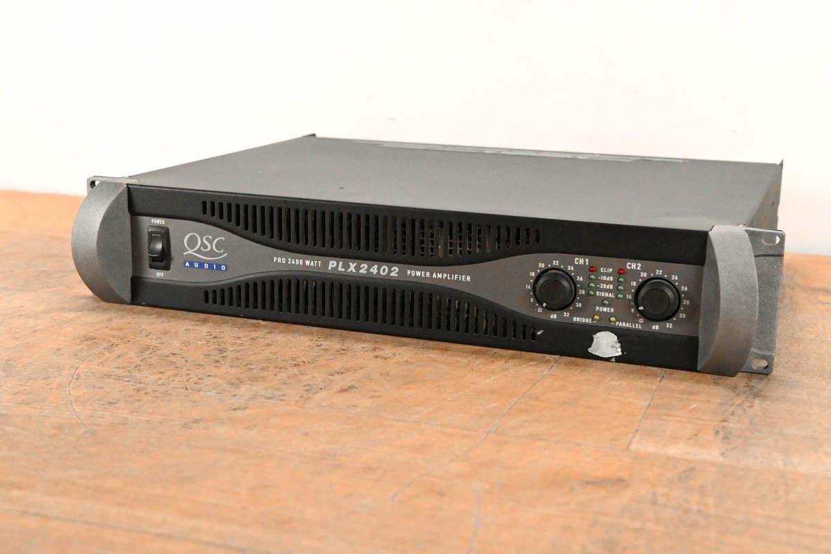 QSC PLX2402 2-Channel Power Amplifier CG01R2Y | eBay