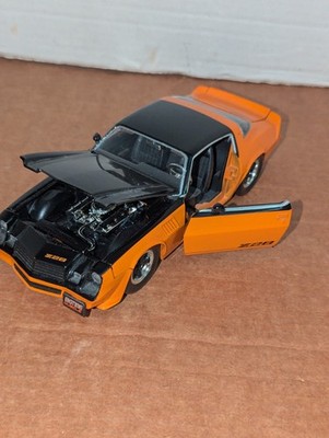 Jada 1979 Chevy Camaro Z28 Orange Black Bigtime Muscle 1/24