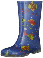 Beck Jungen Fische Gummistiefel, Blau, 31 EU
