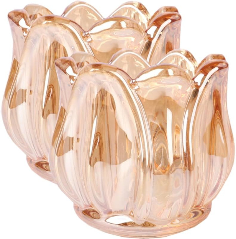 Teelicht Rosa Glas Kerzenständer Teelichthalter Teelichtgläser Votivkerzenhalter