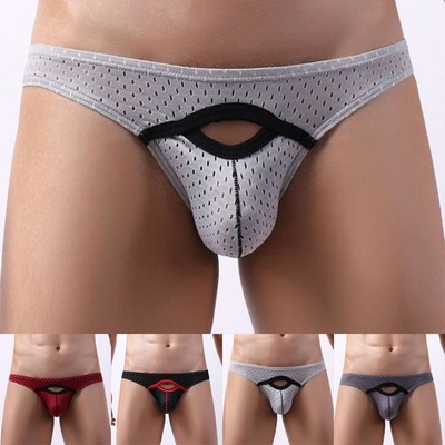Unterwäsche Tanga Dessous Bulge Pouch Atmungsaktiv Stretch Höschen Schlüpfer