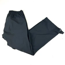 REI Co-Op Ankle Zip Rain Pants Mens Small Black Waterproof Peak 2.5L