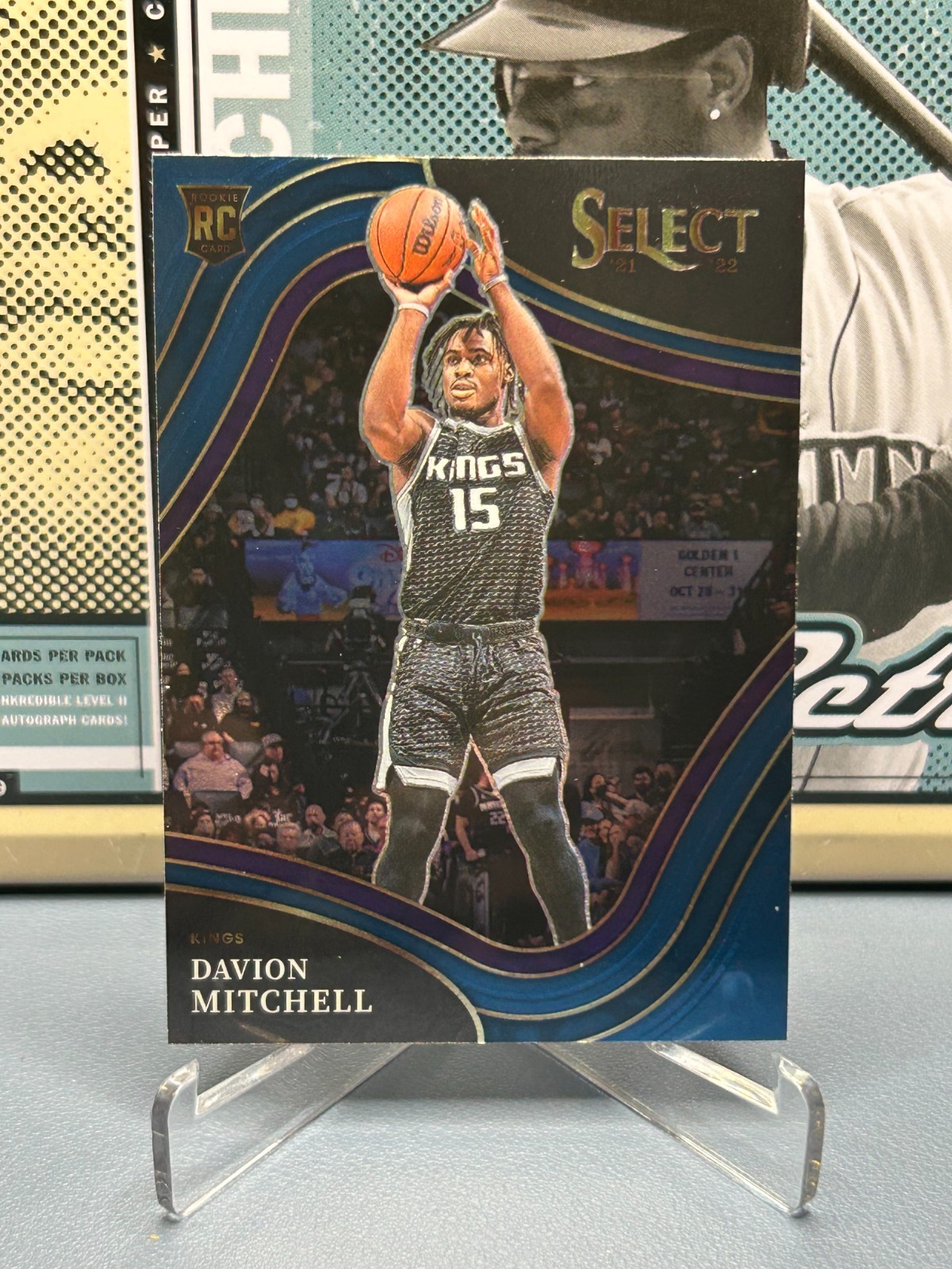 2021-22 Select Retail Blue Courtside #280 Davion Mitchell RC