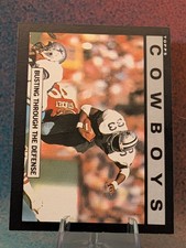 1985 Topps #37 Cowboys Team Leaders (Busting Through the Defense)