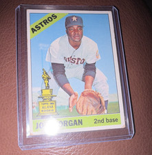 Topps 1965 Topps Joe Morgan Rookie #16 Houston Astros MLB Baseball Card. rookie card picture
