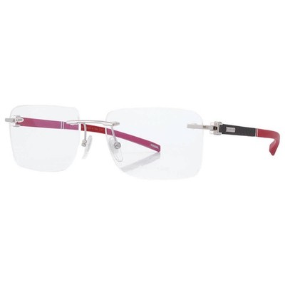 Chopard Demo Rectangular Men's Eyeglasses VCHD88 0579 56 VCHD88 0579 56
