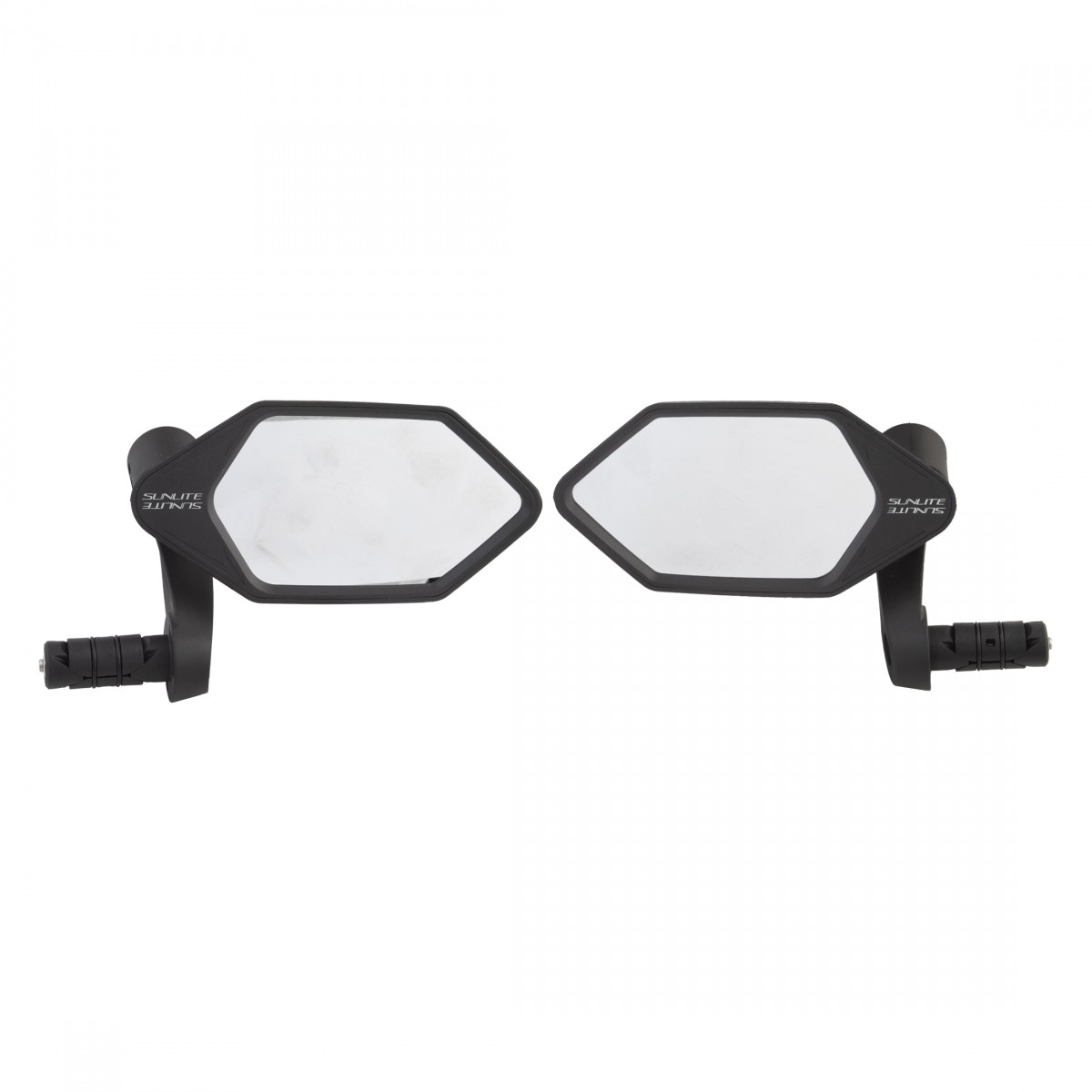 Sunlite High Impact Nylon Bar End Mirror - Adjustable Scratch-Resistant 10590₽