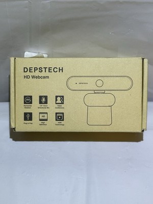 Depstech HD Webcam - 1080P FHD Webcam - NEW
