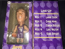 BOBBLEHEADS Los Angeles Lakers Luke Walton & Caron Butler 2005 Carl’s Jr