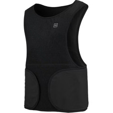 Unisex 1 Size Fits All Black 5-Volt Lithium Ion Base-Layer Heated Vest with Remo