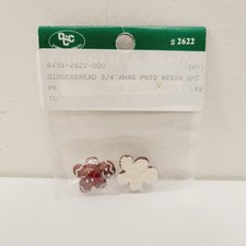 Vtg DCC Hand Painted Mini Christmas Gingerbread Resin Charms Figures #2622 Craft