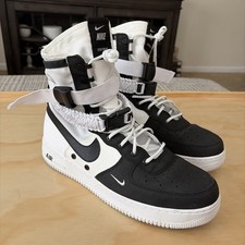 Nike SF Air Force 1 High Panda Black White Sn...