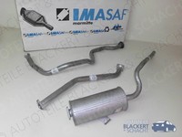 Imasaf Auspuffanlage Komplett für Landrover 109 2.3 1974-1986