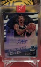 Panini 2021-22 Donruss Ja Morant Signature Series Autograph SS-JMT Grizzlies