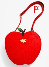 Loungefly Disney Snow White and the Seven Dwarfs Red Poison Apple Embossed Bag