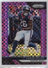 2018 Panini Prizm Purple Power Prizm 6/49 Lamar Miller #125 13bp