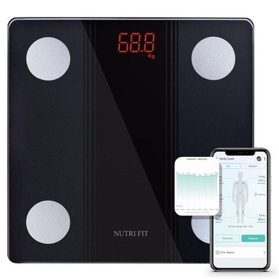 Bathroom Scale Smart Digital Bluetooth Scales for Body Weight, Body Fat, BMI ...