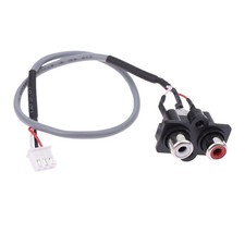 High Fidelities Sound Input Cable with XH2.54MM 3Pin Terminals and Mounting