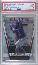 2019 Bowman Chrome Elite Farmhands Bo Bichette #EF-BB PSA 9 MINT w5b
