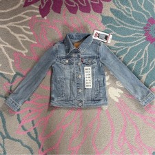 Levi  s Youth Denim Jean Jacket Size XS 4/5 New With Tags