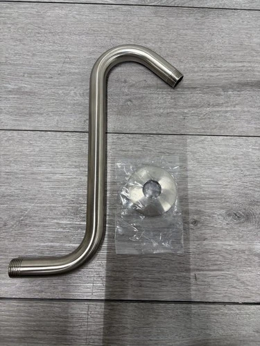 PROFLO 10" Shower Arm and Flange Only - Nickel PFSK44ZBN - Picture 3 of 3