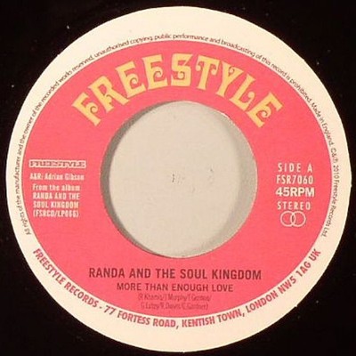 Randa And The Soul Kingdom - More Than Enough Love (7'') (Mint (M)) - 2791349980