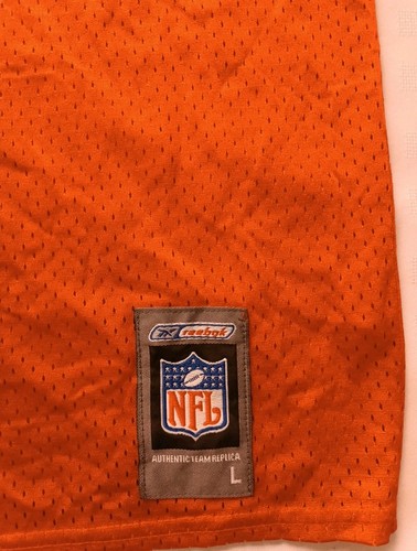 New York Giants Tiki Barber # 21 Mens Size L Reebok Red Jersey /435 - Picture 6 of 8