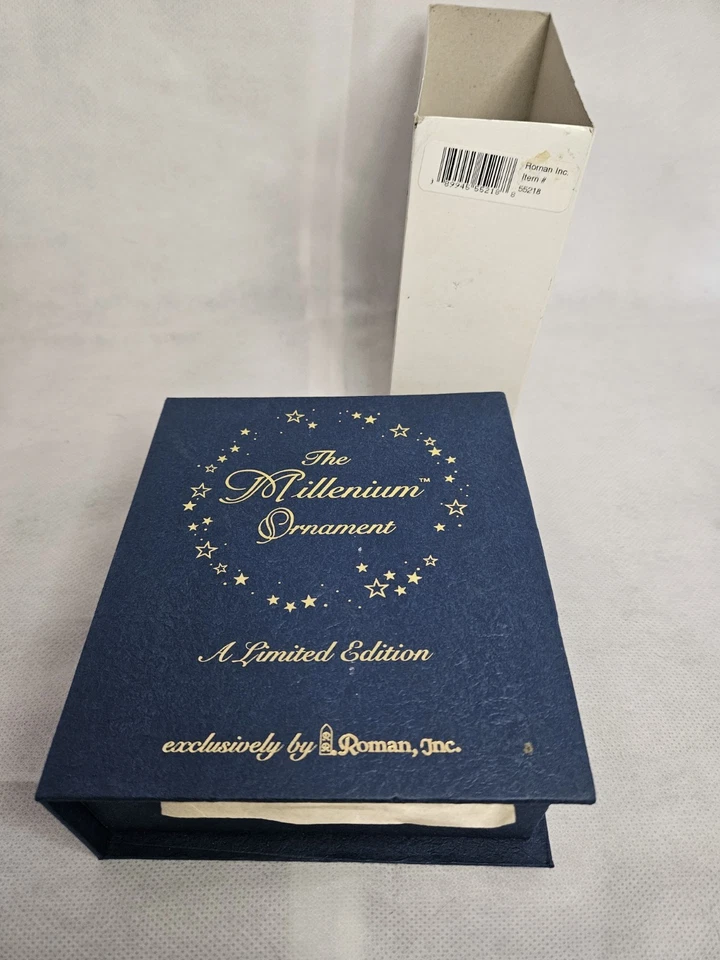 Adorno Vintage Roman Inc The Millenium Edición Limitada ALEGRÍA 1998 En Caja Foto 2 de 4