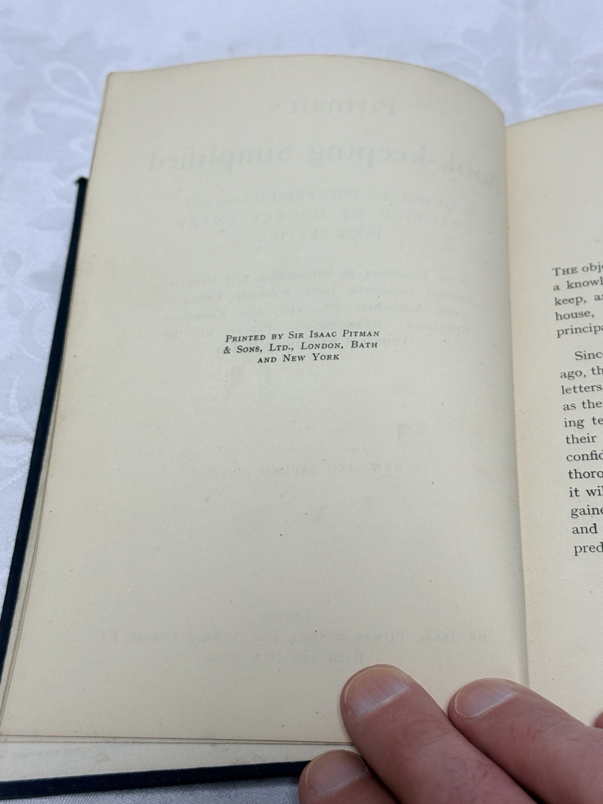 Pitman's Book Keeping Simplified Revised Edition Hardback Used image 8