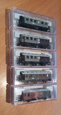 Fleischmann N Wagen 8894 8895 8896 8897 8898 8889 K.P.E.V Ergänzugswa. f. 7829
