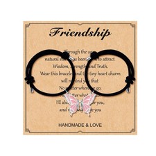 Best Friend Bracelet for Women Morse Code Bracelet Friendship Bracelets BFF - 01