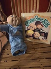 2019.Cabbage Patch Kids Bald Baby in Gown (Blue Signature) & CP Dreams Album