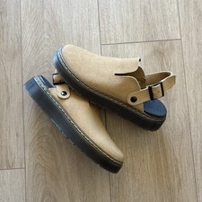 Image of Doc Dr. Martens Carlson Slingback Clogs Mules EU 39 Women's US 8 UK 6 Warm Sand