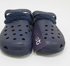 Navy Blue Unisex Garden Clogs - Waterproof, Lightweight,  Comfortable Slip-On