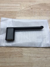 ICO Bath V4015 Volkano Flow Wall Mounted Euro Toilet Paper Holder - Matte Black