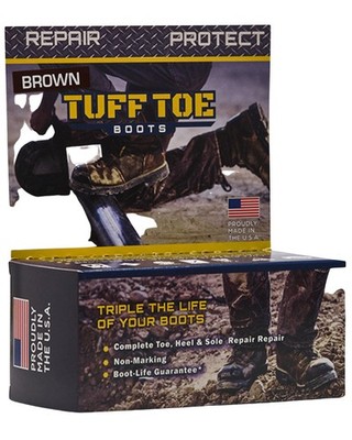 Tuff Toe Work Boot Toe Repair Kit Brown